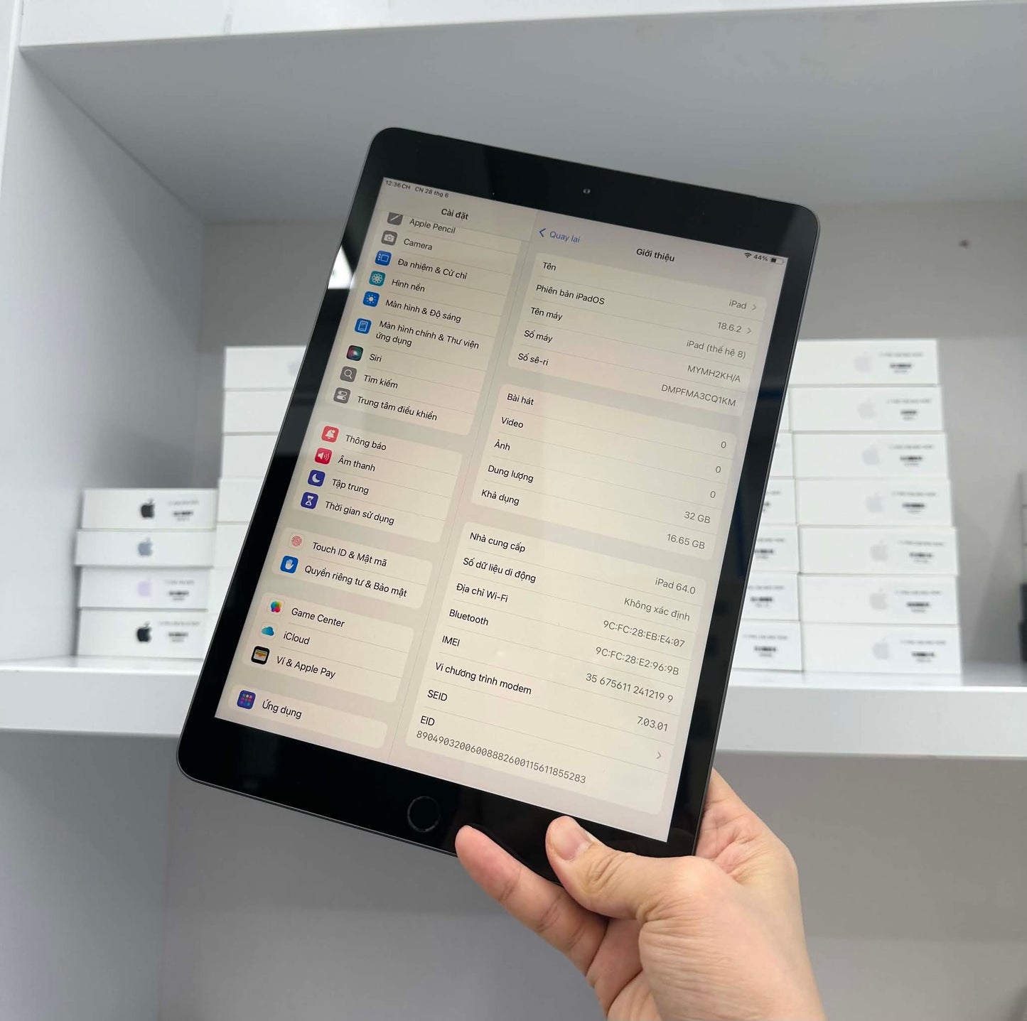 IPAD GEN 8 32GB XAM - Pin 85% - CQ1KM