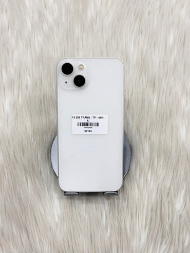 IPhone 13 bản 256GB Màu trắng - Pin thay mới 100% - 53143 A- TEKU
