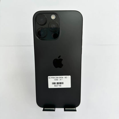 IPhone 16 ProMax 256GB Màu đen - Pin 91%  - 60716 - A-* teku