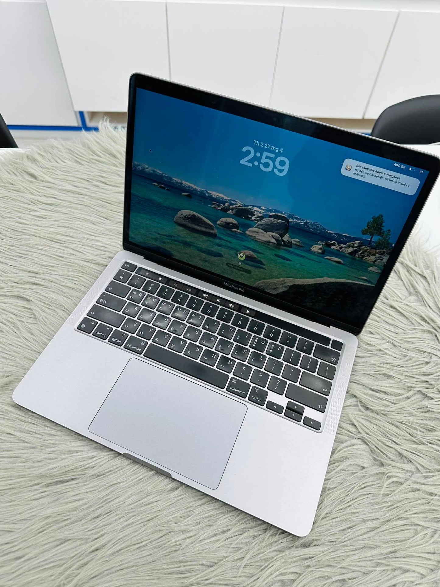 MacBook Pro M1 bản 8gb/256gb Màu xám - Pin 88% - 7TQ05D - A-