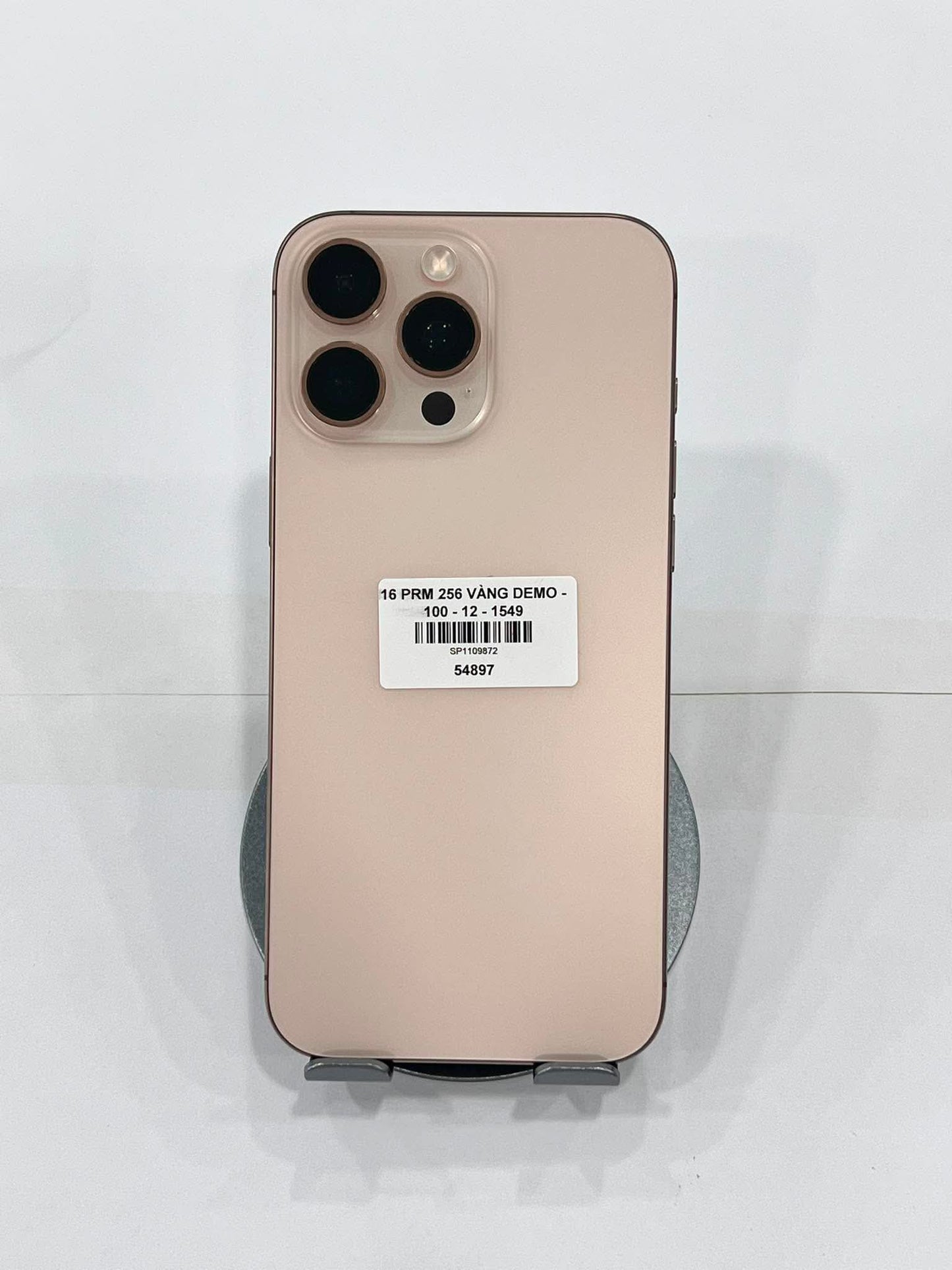 IPhone 16 ProMax 256GB Màu vàng Demo- Pin 100% sạc 12 lần - 54897 TEKU