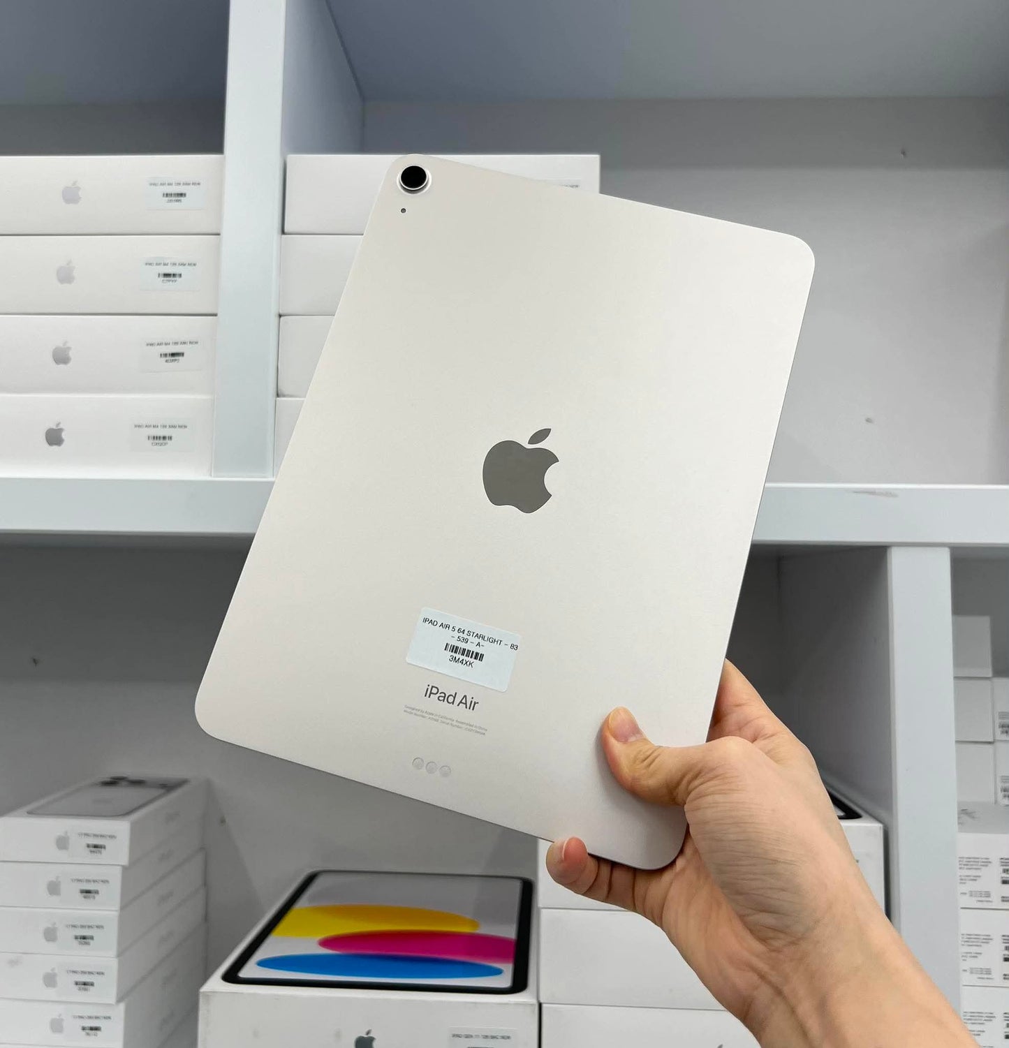 Ipad Air 5 64gb Màu Starlight - Pin 83% - 3M4XK - A- Teku