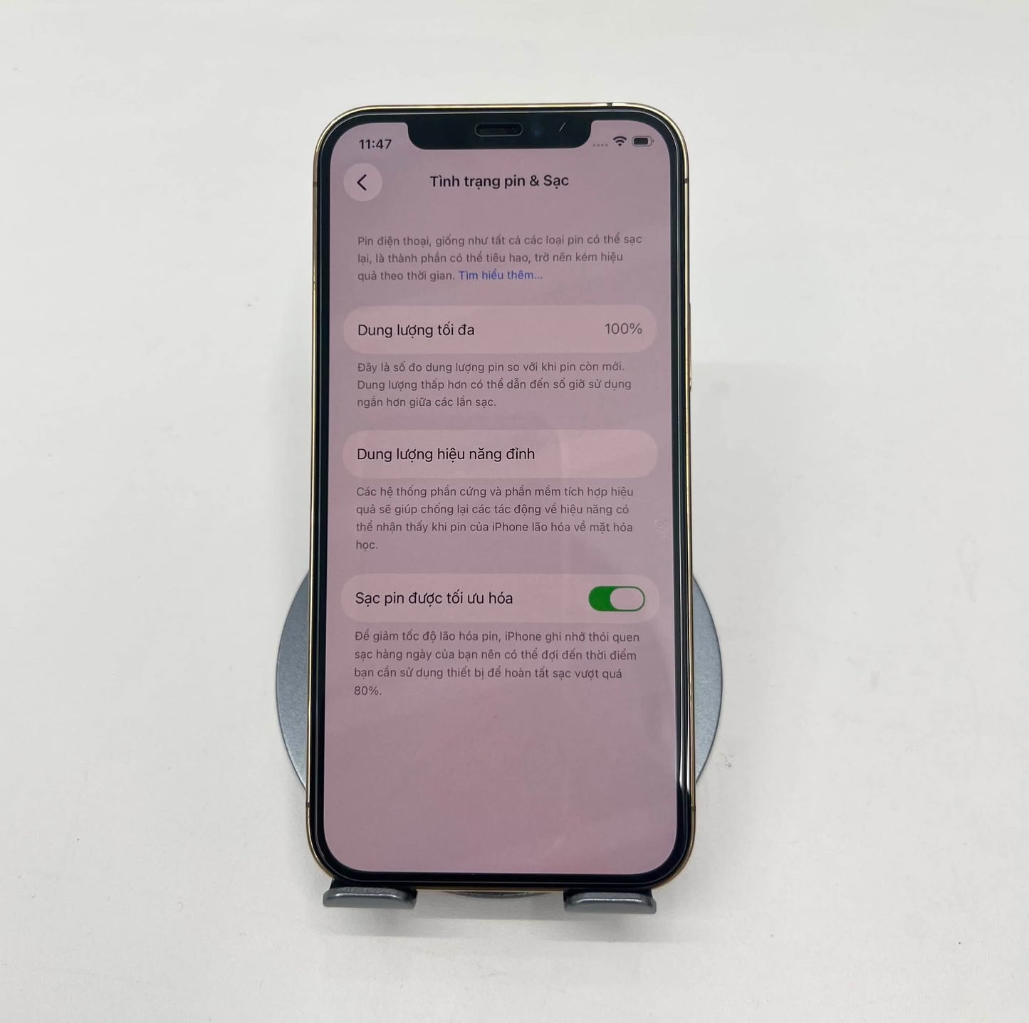 IPhone 12 Pro 128gb Màu Vàng - Pin thay mới 100% - 99374 - A-