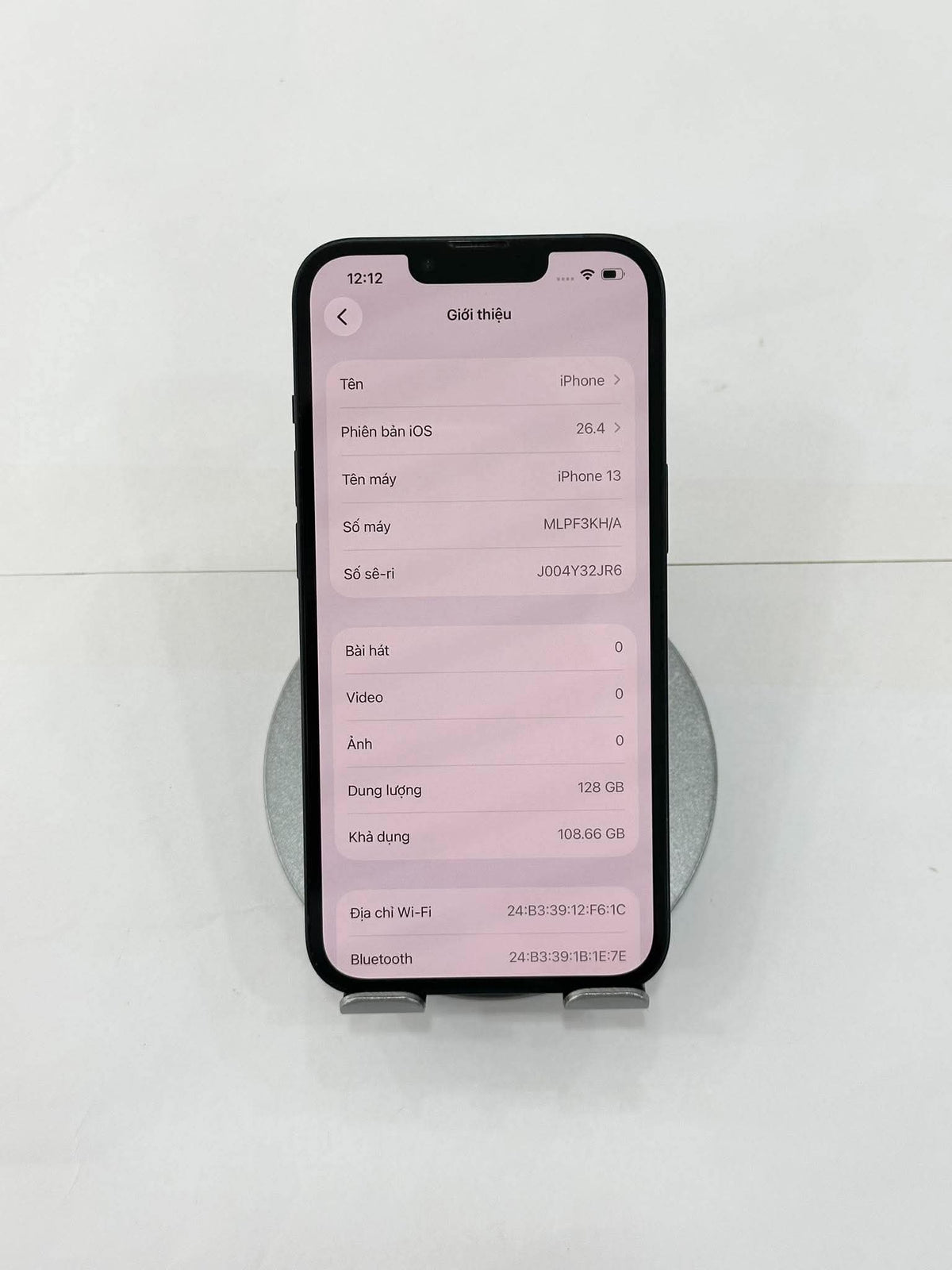 IPhone 13 bản 128gb Màu Đen - Pin 90% - 81262 - a-* Teku