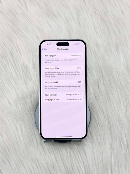 IPhone 15 Plus 128GB Màu Xanh lá - Pin 86% - 51294 TEKU A-