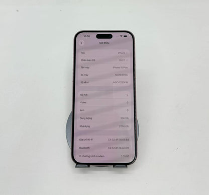 IPhone 15 Plus 128GB Màu hồng - Pin 100% sạc 3 lần - 61824 A-*