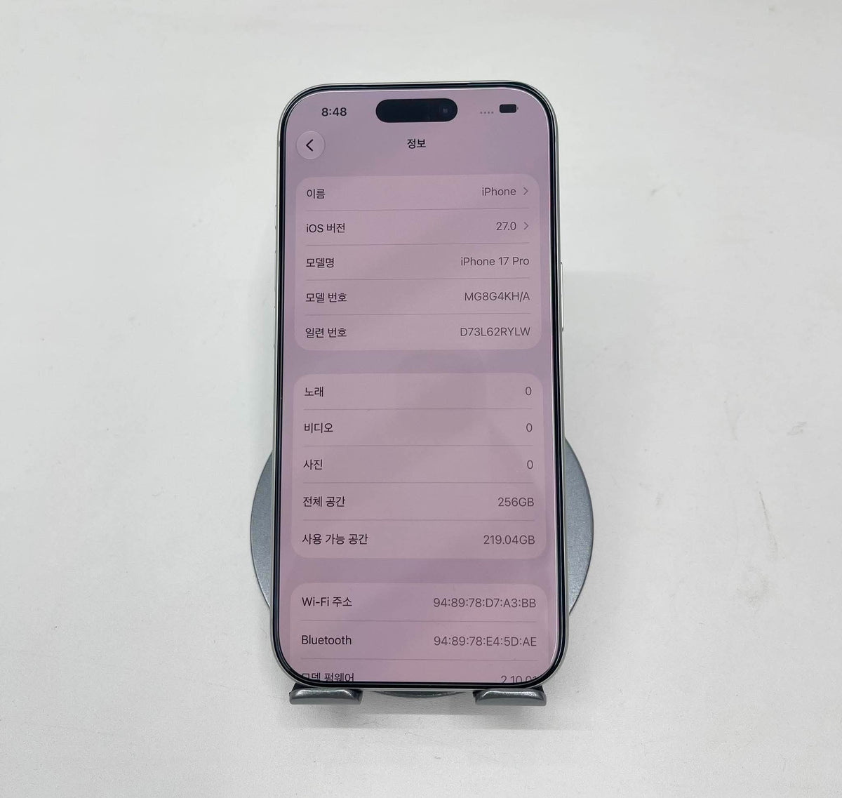 IPhone 17 Pro 256gb Màu Bạc  - Pin 98% - 19394 - a-*
