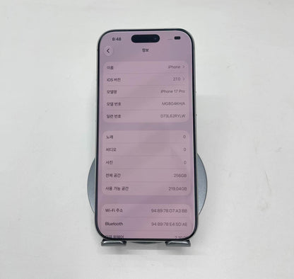 IPhone 17 Pro 256gb Màu Bạc  - Pin 98% - 19394 - a-*