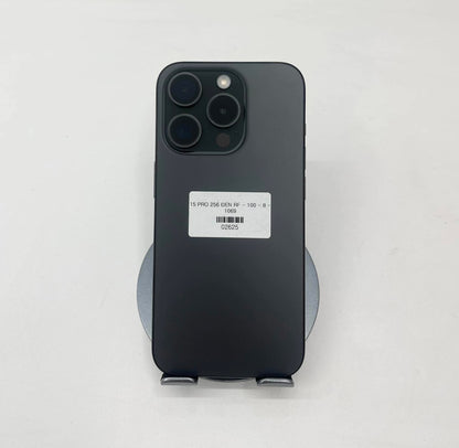 IPhone 15 Pro 256gb Màu đen Refo - Pin 100% sạc 8 lần - 02625