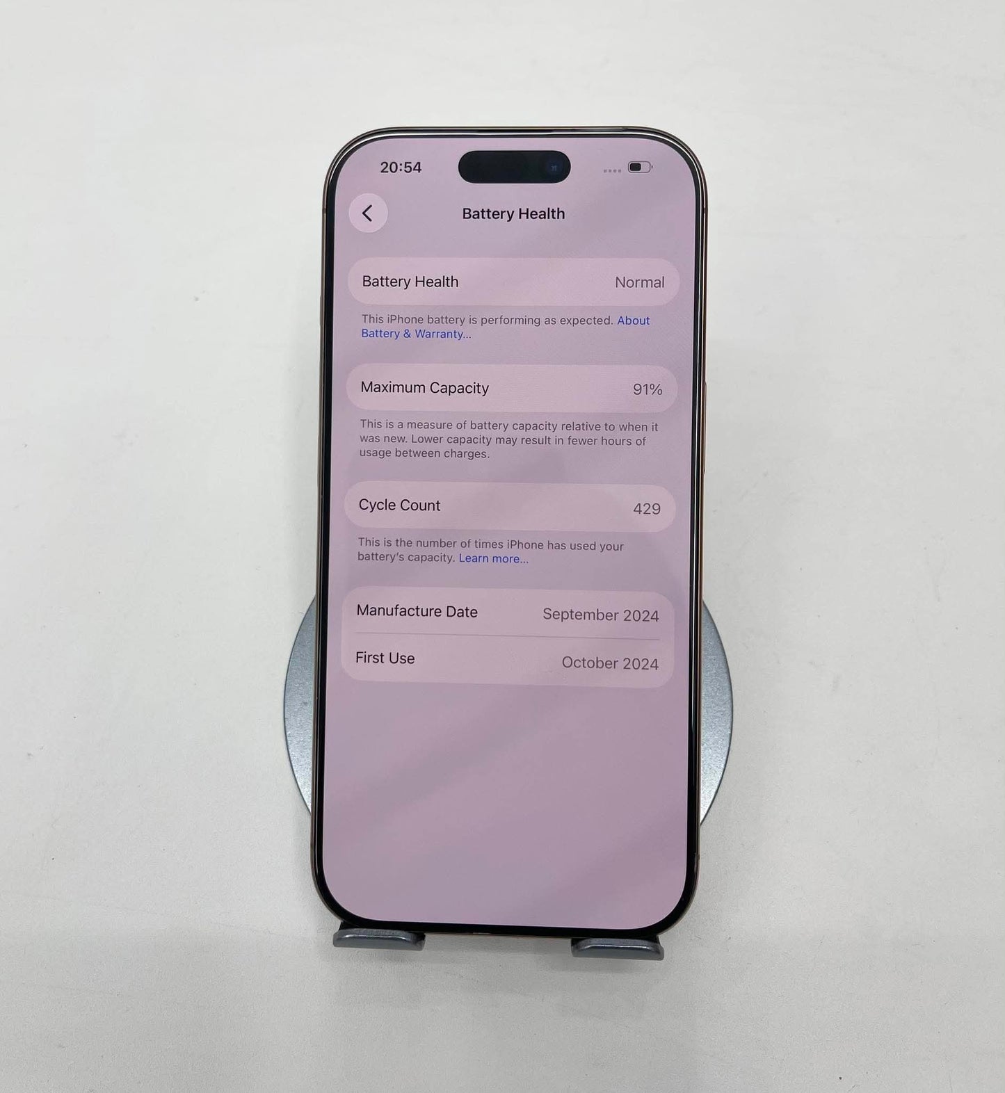 IPhone 16 Pro 128gb Màu Vàng - Pin 91% - A - 34199