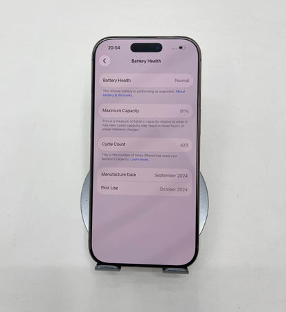IPhone 16 Pro 128gb Màu Vàng - Pin 91% - A - 34199