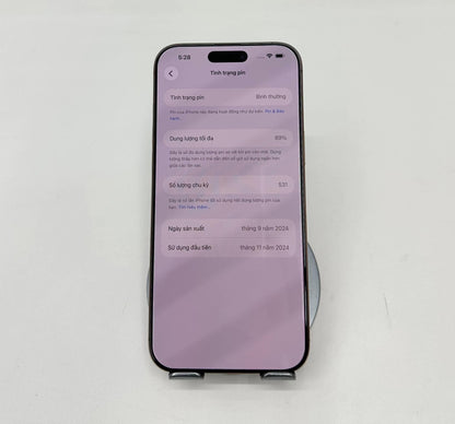 IPhone 16 ProMax 256GB Màu vàng- Pin 89% - 60326 - a-*