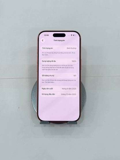 IPhone 17 Pro 256gb Màu Cam - Pin 100% sạc 196 lần - 48315 - Teku