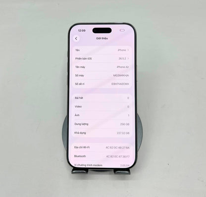 IPHONE 17 AIR 256 TRẮNG - 100 - 57156