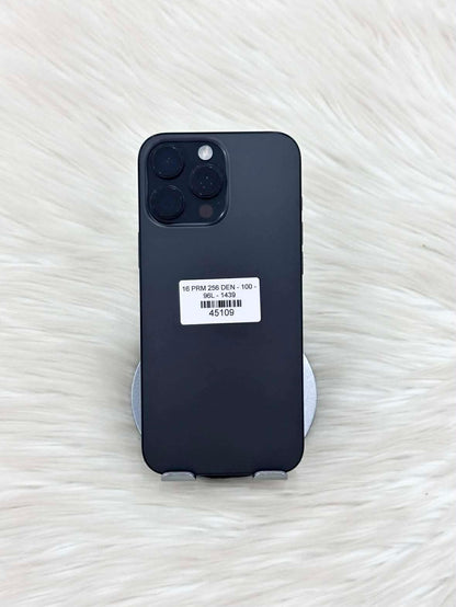 IPhone 16 Promax 256GB màu Đen - Pin 100 sạc 96L - 45109 TEKU