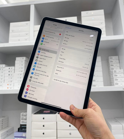 Ipad Air M3 256gb Màu blue - Pin 100% sạc 6 lần  - 6GR6H