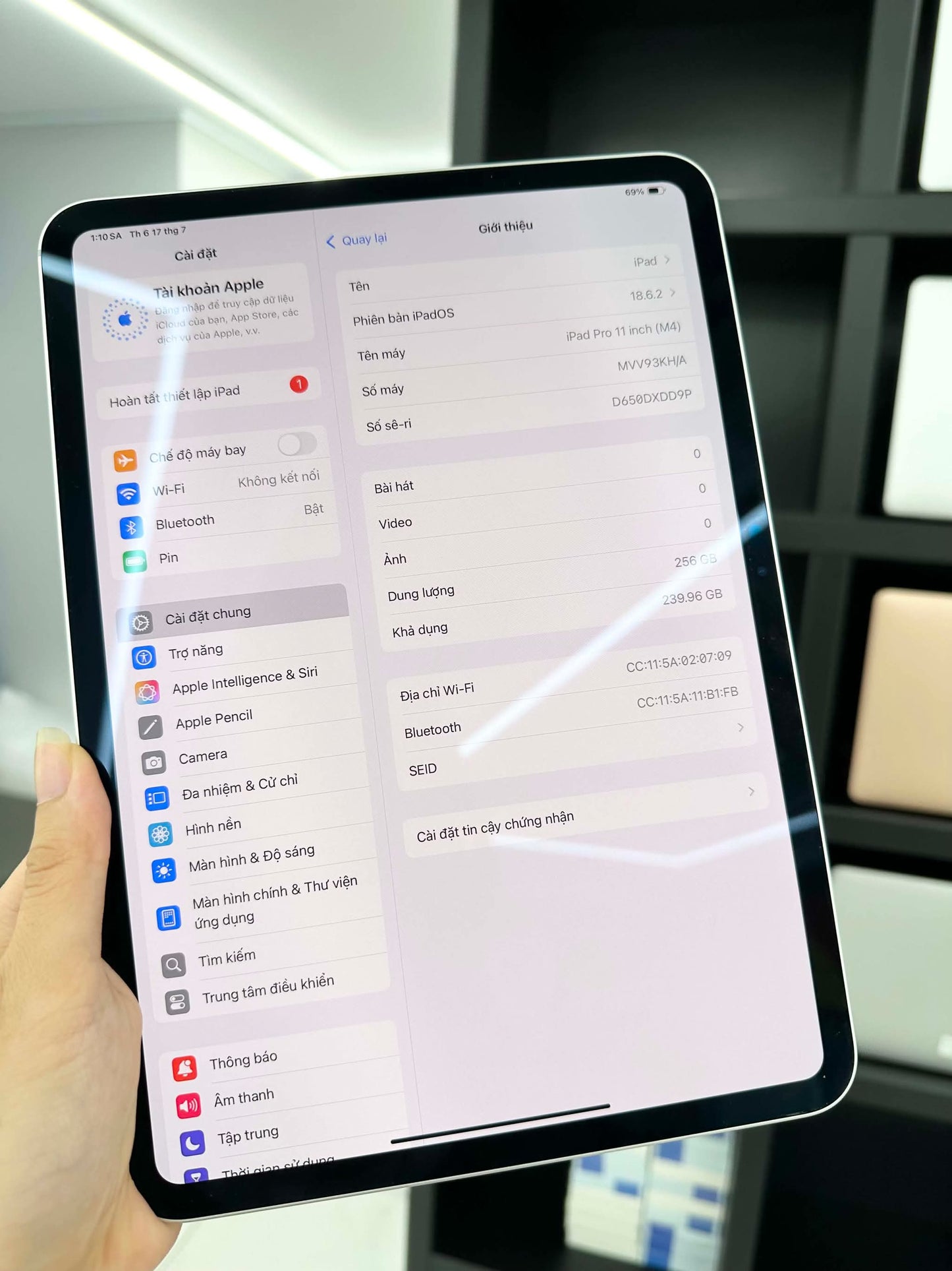 IPad Pro M4 256 màu Bạc - 97 - XDD9P