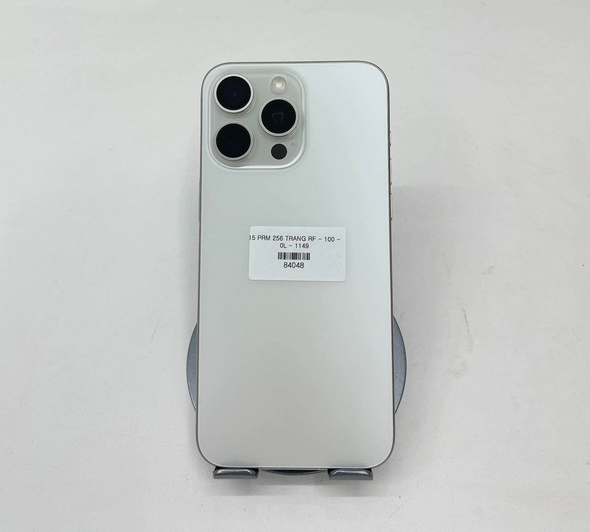 IPhone 15 Promax 256gb Màu Trắng refo - Pin 100% sạc 0 lần - 84048