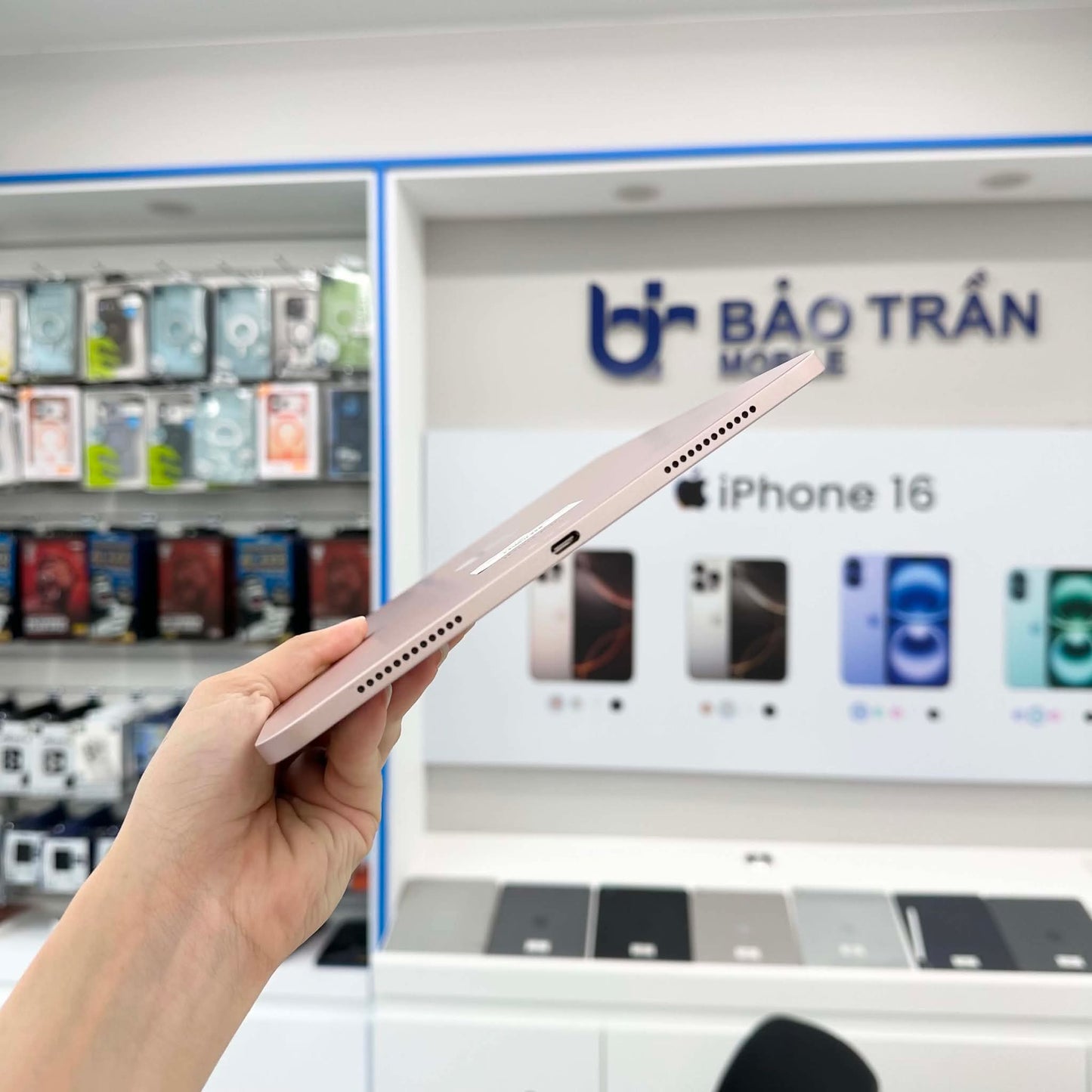 Ipad Air 5 64gb Màu Hồng - Pin 89% - T6VCC A-