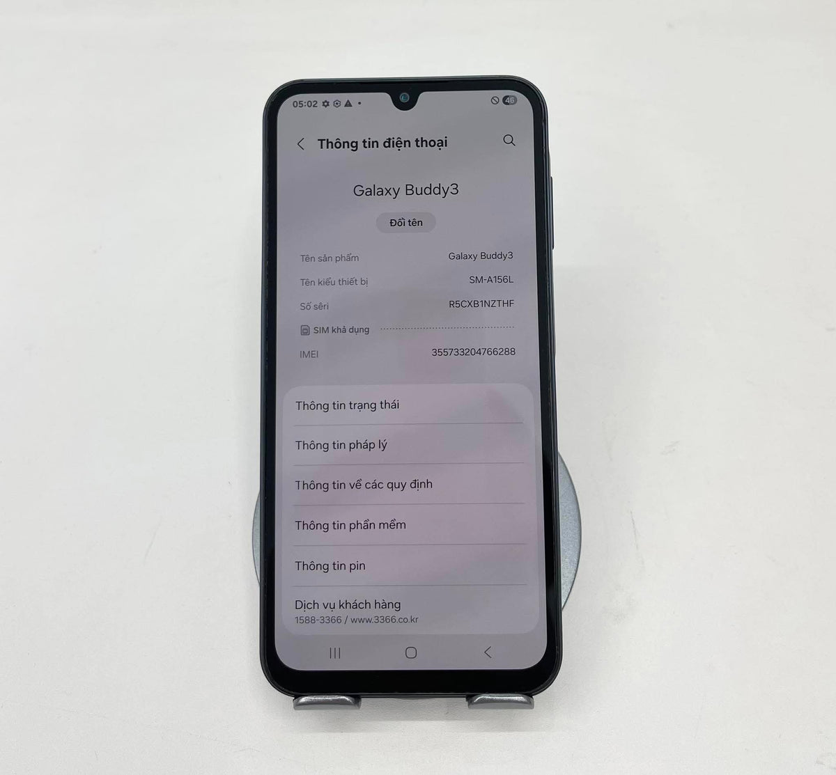 SamSung Buddy 3 bản 128gb Màu Xanh Đen -  66288 A-
