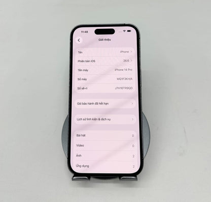 IPhone 14 Pro 256gb Màu Tím - Pin 100% LKCH - 65177 A-