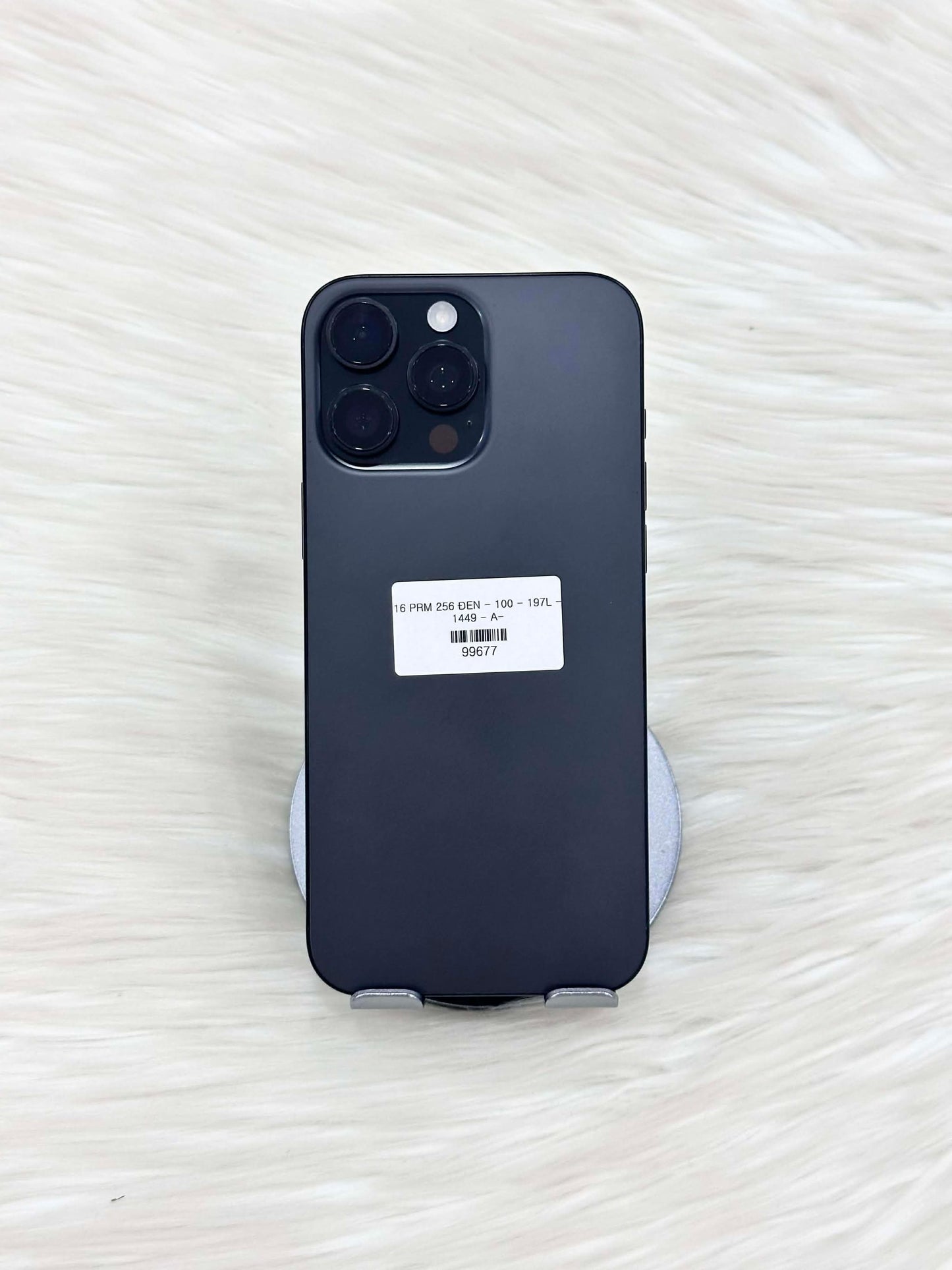 IPhone 16 Promax 256GB màu Đen - Pin 100% sạc 197 lần - 99677 TEKU