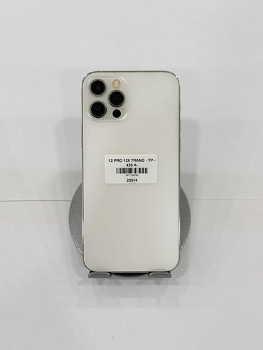 IPhone 12 Pro 128gb Màu Trắng - Pin thay mới 100% -  23514 A- Teku