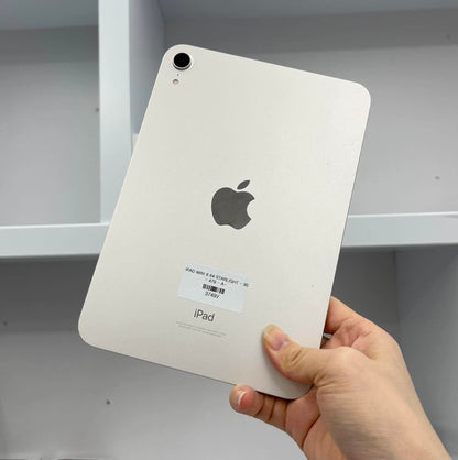 IPad Mini 6 bản 64GB Màu Starlight - Pin 90% -3749v -a -