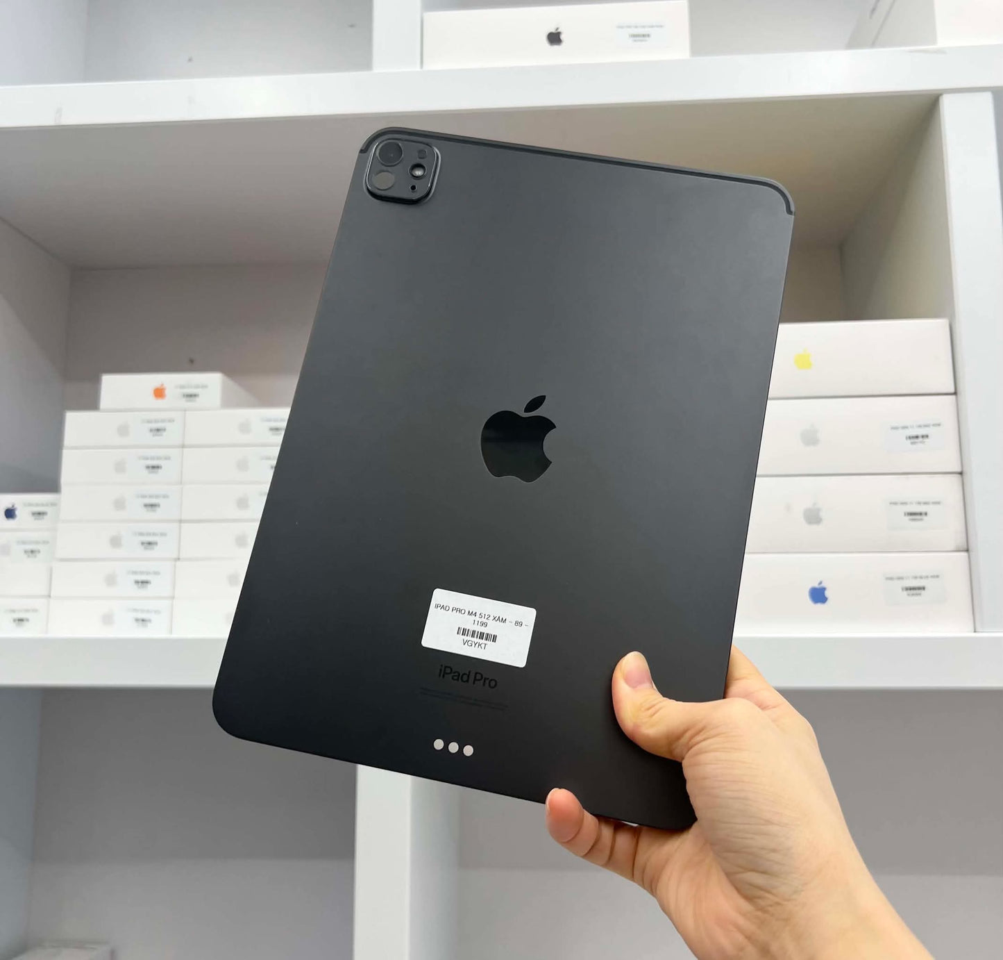 IPad Pro M4 bản 512GB Màu xám Bản - Pin 89% - VGYKT