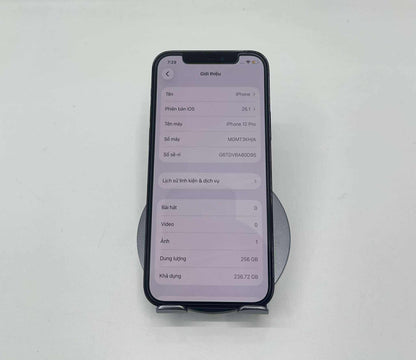 IPhone 12 Pro 256GB Màu Blue - Pin thay mới 100% - 65283 A-*