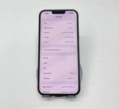 IPhone 13 ProMax 128gb Màu Green - Pin 84% - 63565 -a -*