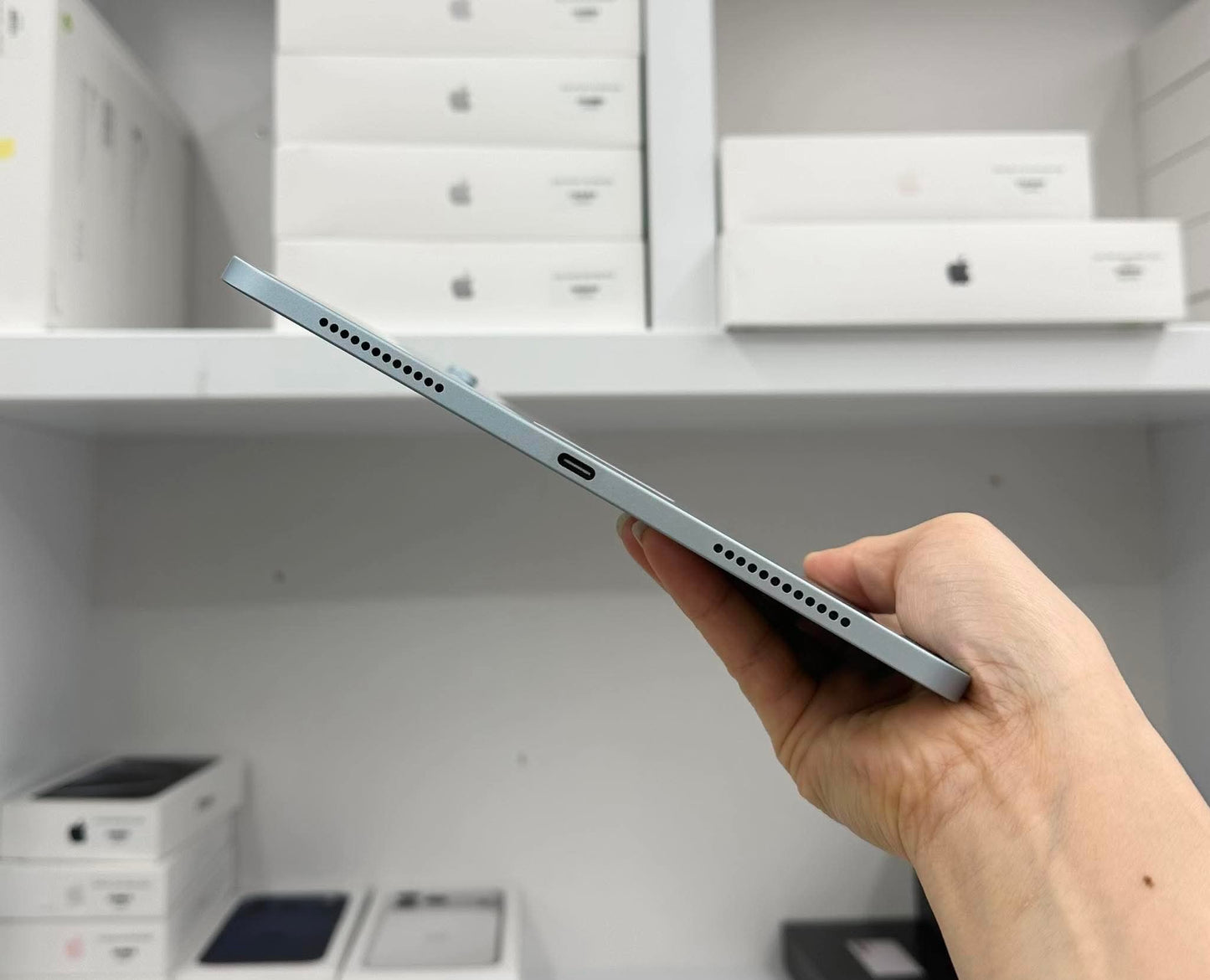 IPad Air 6 bản 128gbMàu Blue - Pin 90% - GJ69N