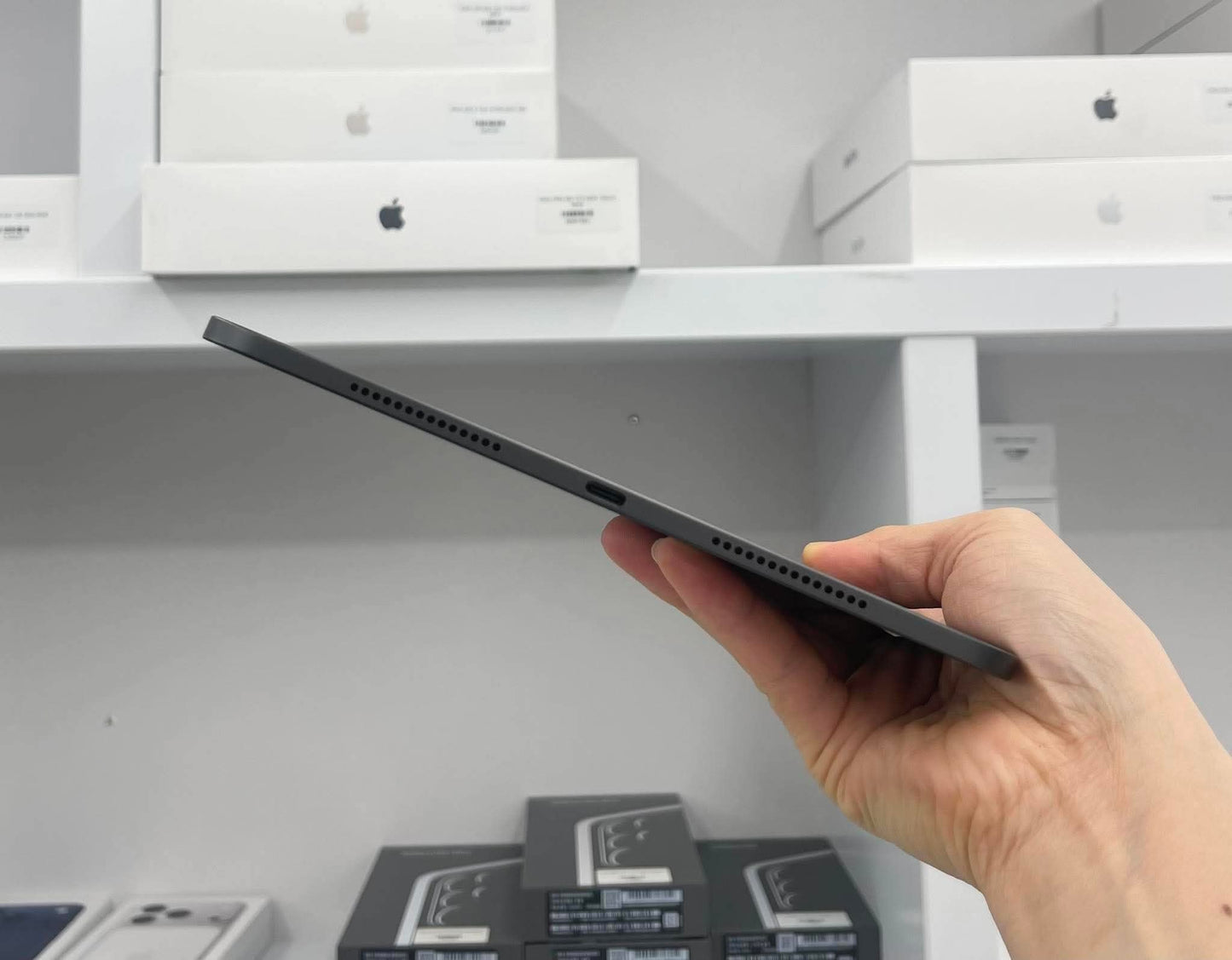 IPad Pro M4 bản 256GB Màu xám - Pin 100% sạc 1 lần - 0VCY7 A-