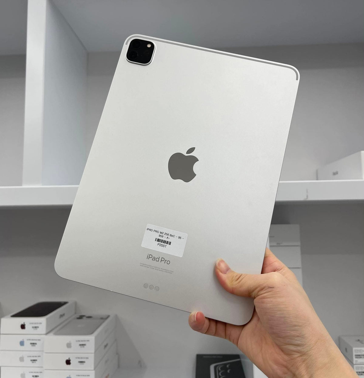IPad Pro M2 bản 256gb Màu bạc - Pin 95% - P200T - a-