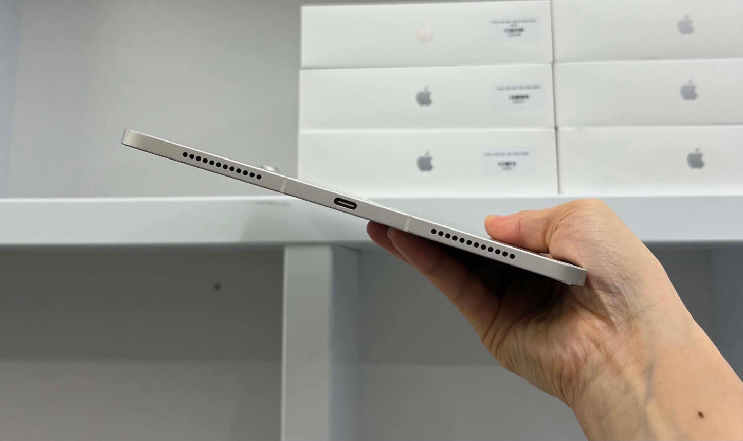 IPad Air 6 bản 128GB Màu Starlight - Pin 99% -V4PQY - a-