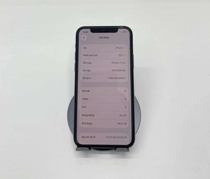 Iphone 11 Pro 64gb Màu Xanh Lá - Pin thay mới 100% - 87105 A-*