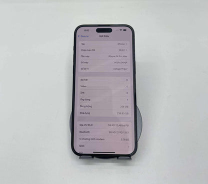 IPhone 14 Promax 256gb Màu đen REFO - Pin 100% sạc 33 lần - 21398