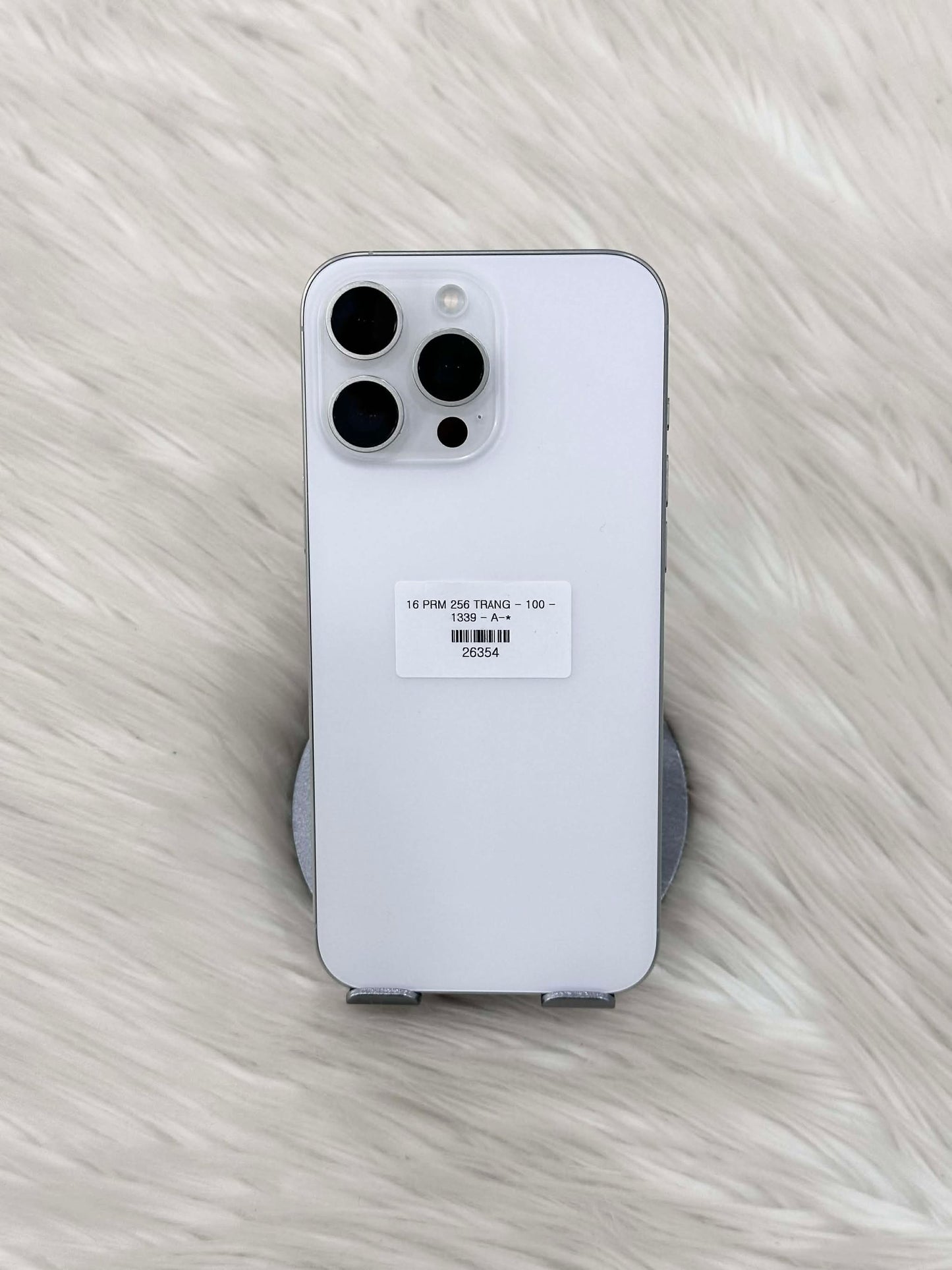 IPhone 16 ProMax 256gb Màu trắng - Pin 100% - 26354 A-* TEKU