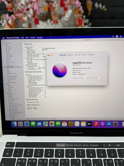 MacBook Pro M2 bản 8/256 BAC - Pin 97% - JDG4T A- TEKU