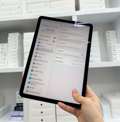 Ipad Air M3 128gb Màu xám   - Pin 100% - WPM4N, 6KK7T