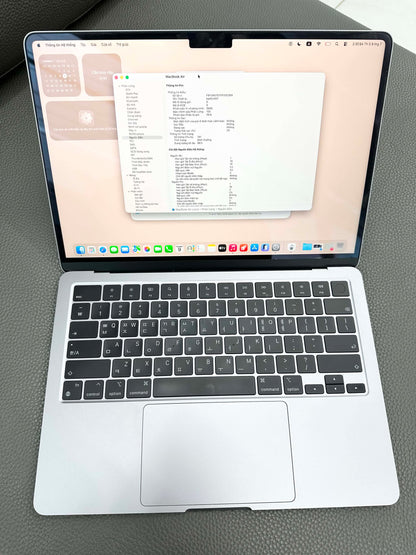 MacBook Air M2 8gb/256gb Màu Xám, Pin 96 - 434GW - A-