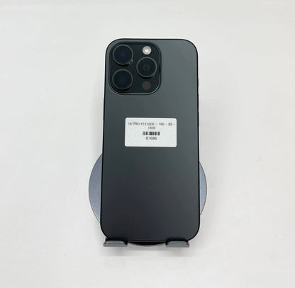 IPhone 16 Pro 512gb Màu Đen - Pin 100% sạc 95 lần - 81686