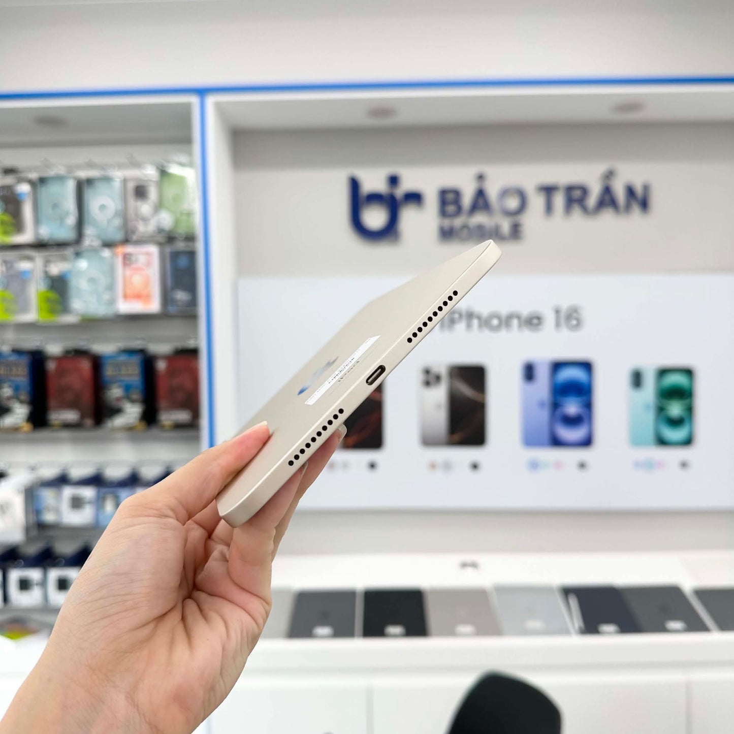 IPad Mini 6 bản 64GB Màu Starlight - Pin 93% - Q34HQ