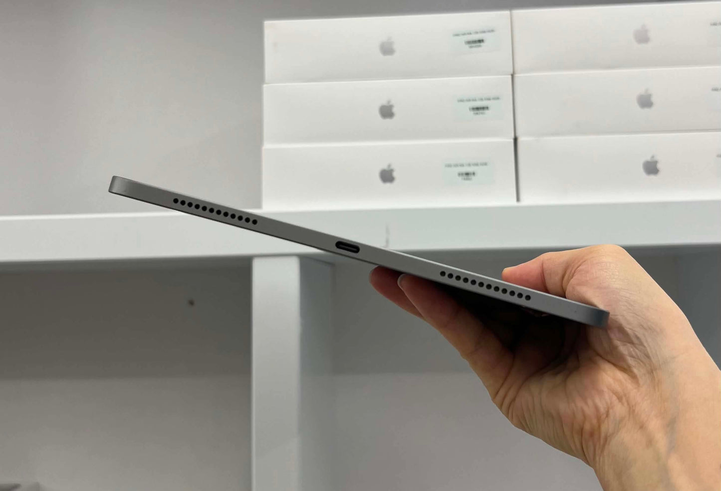 IPad Air 6 bản 128GB Màu xám - pin 100% - wtkgd - a-*