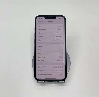IPhone 13 128Gb Màu Đen - Pin 100% - 79198 A-