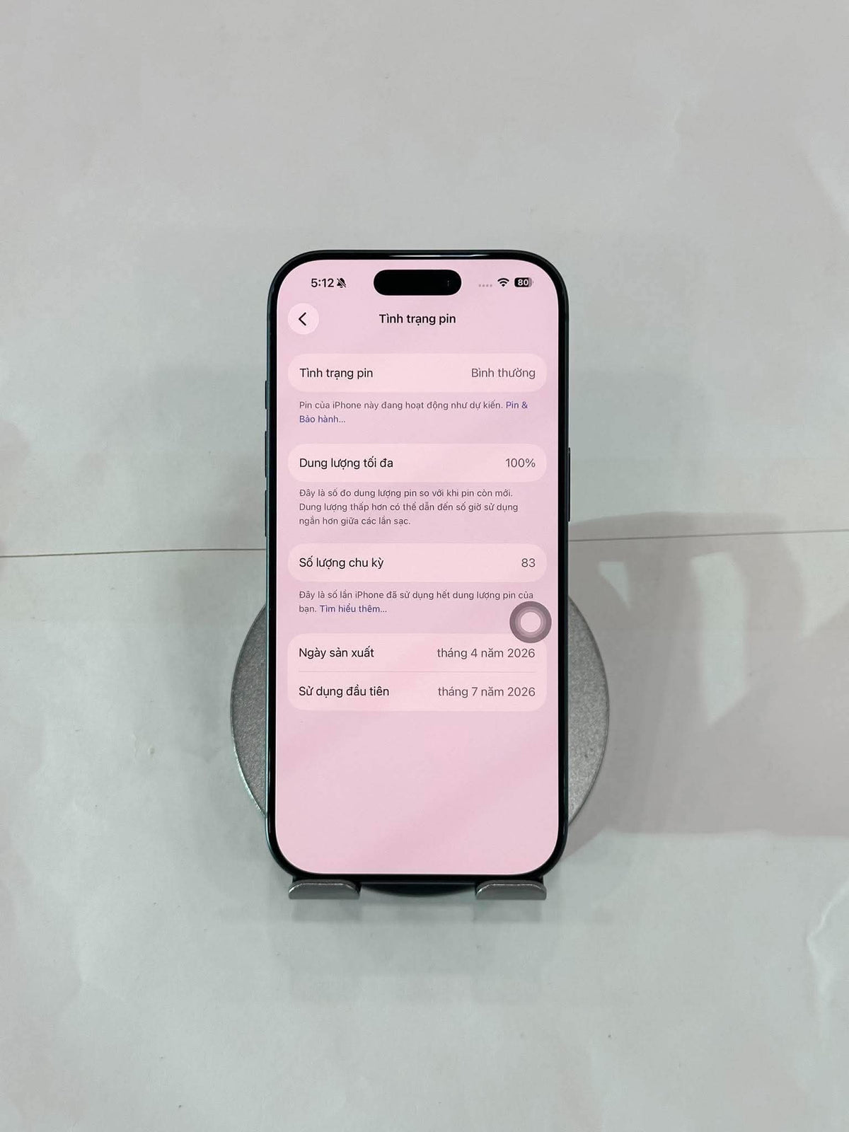 IPhone 17 Pro 256gb Màu Blue Box - Pin 100  sạc 83 lần - 82397 Teku