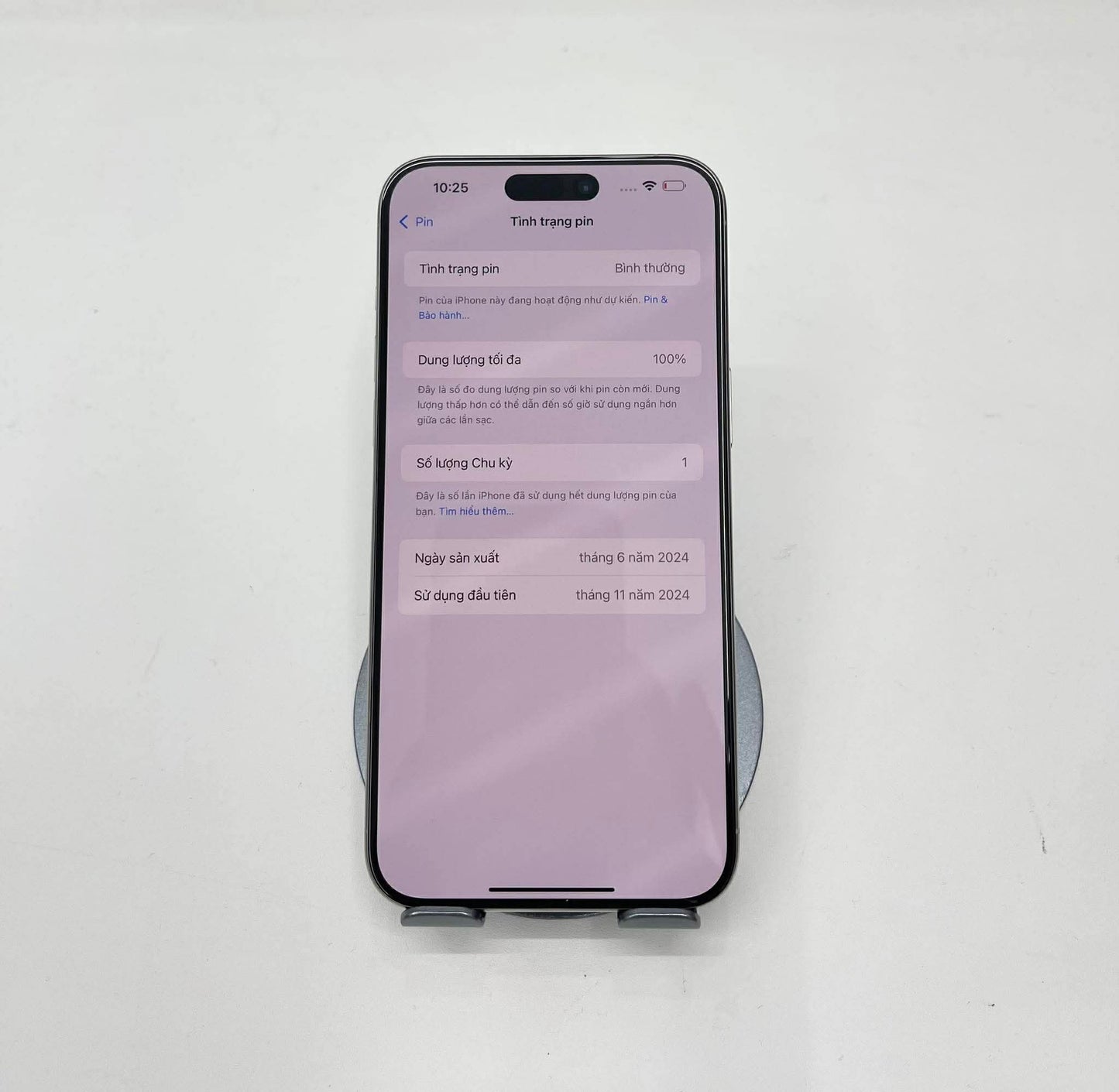 IPhone 15 Promax 512gb Màu Trắng - Pin 100% sạc 1 lần - 26897