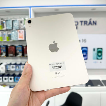 IPad Mini 6 bản 64GB Màu Starlight - Pin 90% - 7C1F2