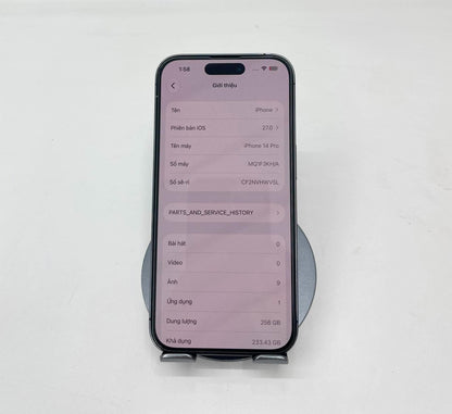 IPhone 14 Pro 256gb Màu Tím - Pin 86% LKCH - 38063