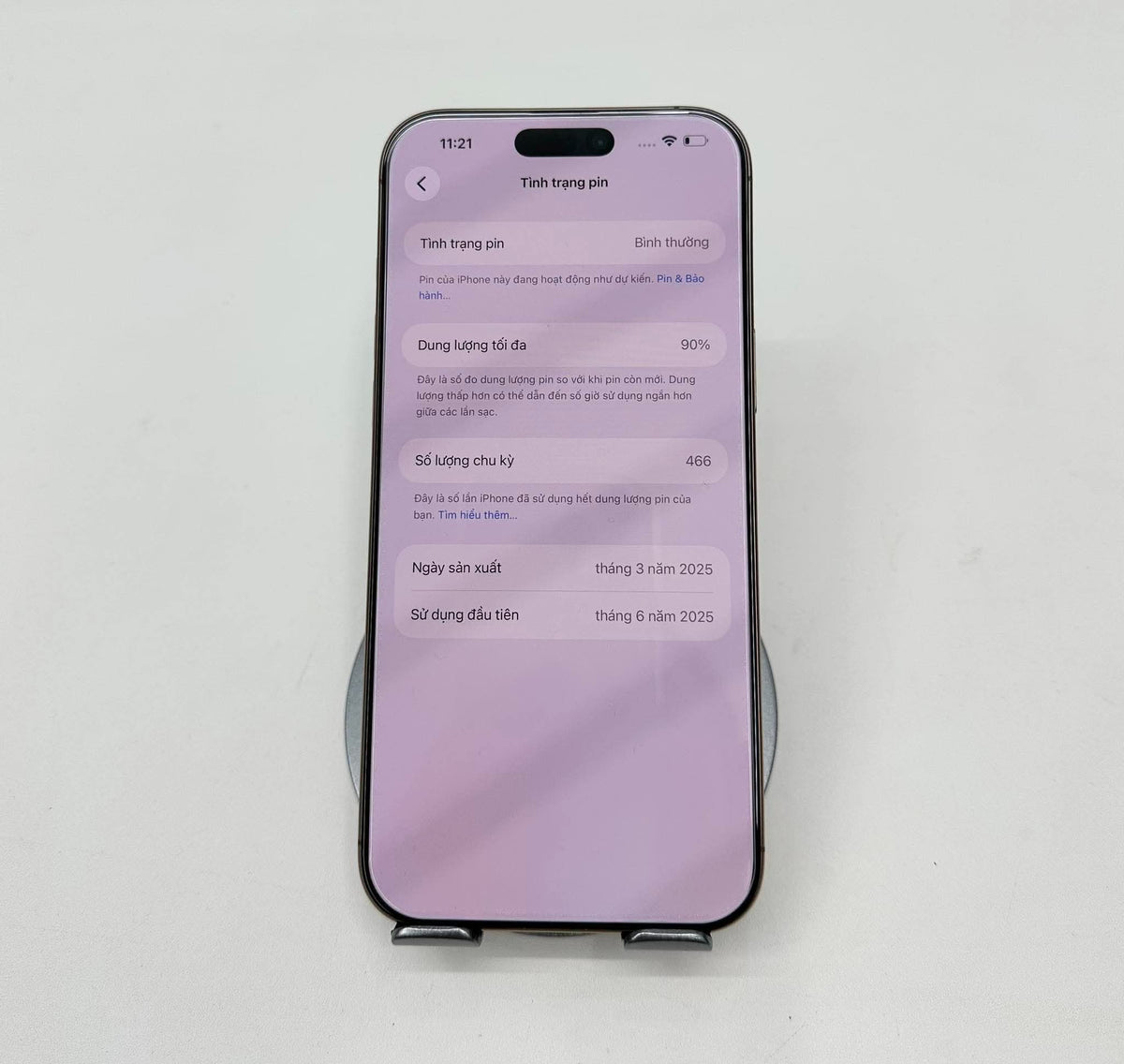 IPhone 16 ProMax 256GB Màu vàng - Pin 90% - 86305 - a-